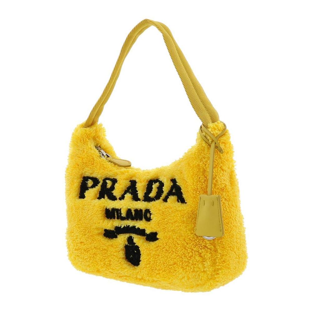 Prada Re-Edition Mini Bag Yellow 2000 Terry